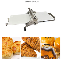Machine à croissants semi-automatique haute performance pour usage domestique, hôtels et restaurants, production de pâtes et de pâte à croissant