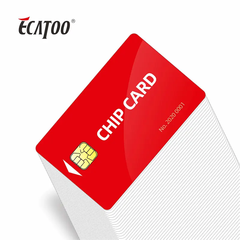 Customized School student Contact IC card chip card Smart Card with full color printing