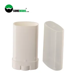 Factory Price Custom Printing Refillable 15g 50g 75g Empty PP Plastic Top Filling Deodorant Stick Container Cosmetic Packing