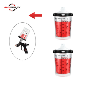 אקדח ריסוס חשמלי PP תעשייתי HVLP אוטומטי 90-800ml מקצועי ונייד לצביעה - Product Image 4