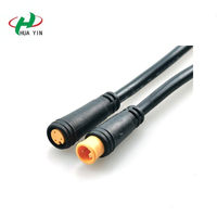 Connecteur de fil électrique étanche pour vélo électrique M7 3 broches, connecteur M7