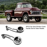 Ensemble de poignées de lève-vitre de voiture, 2 pièces, accessoire automobile pour les modèles plus anciens