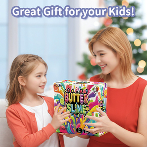 12 Pcs Clay <b>Slime</b> DIY Modeling Stress Relief Toys Fluffy Cloud <b>Slime</b> Butter DIY Making Kit <b>Slime</b> - Product Image 6