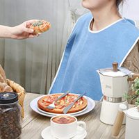 Bavoir adulte lavable en machine facile à utiliser pour les personnes âgées