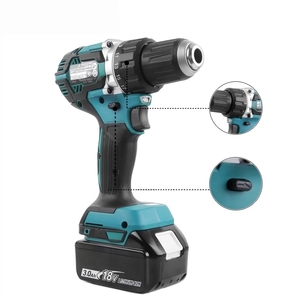 MKT <strong>Brushless</strong> Stronger Power Drill Machine DDF484 Industrial Grade 18V Lithium Hand Drill 3 Function - Product Image 3