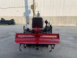 Traktor Mini Pertanian Tipe Crawler Penggerak Rotary Tiller Bertenaga Diesel 25HP 35HP - Product Image 2