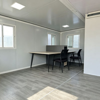 Maison conteneur extensible 20 pieds 40 pieds entièrement meublée, villa modulaire préfabriquée, maison mobile en kit pour habitation, bureau, dortoir