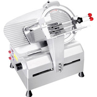 Trancheuse à viande pour hôtel 270W 300ES-12, nouvelle trancheuse à viande électrique commerciale semi-automatique robuste, durable, 12 pouces