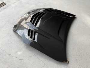 MRD 350Z nắp ca-pô mui xe kiểu mbj phù hợp cho Nissan 350Z z33 sợi carbon khô 350Z vỏ động cơ để thay thế. - Product Image 6