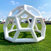 Tente bulle gonflable Star View pour 2 à 4 personnes, abri familial extérieur avec design transparent
