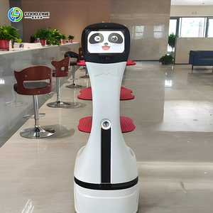 <span class=keywords><strong>Robot</strong></span> de livraison de nourriture intelligent <span class=keywords><strong>avec</strong></span> système LiDAR SLAM pour éviter les obstacles, <span class=keywords><strong>robot</strong></span> <span class=keywords><strong>serveur</strong></span> intelligent pour hôtel et café - Product Image 2