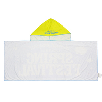 Vente en gros de serviette de sport à séchage rapide en polyester personnalisée Cape de glace avec chapeau