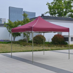Gazebo pliable 3x3m (10x10ft) toutes saisons, tente à double couche imperméable en toile Oxford pour usage extérieur - Product Image 2