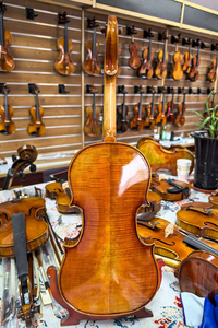 Trung Quốc sinomusik STRADIVARIUS bosnian Maple Master Violin với trường hợp miễn phí Bow - Product Image 5