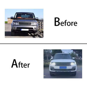 Adecuado para Land <span class=keywords><strong>Rover</strong></span> <span class=keywords><strong>Range</strong></span> <span class=keywords><strong>Rover</strong></span> Accesorios Kit de carrocería 2005 -2012 Refit Modify <span class=keywords><strong>2022</strong></span> Look Conversion 1:1 Style PP BodyKit - Product Image 2