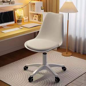 <span class=keywords><strong>Silla</strong></span> de oficina sencilla para el hogar, taburete trasero para recepción, <span class=keywords><strong>silla</strong></span> de comedor de <span class=keywords><strong>tulip</strong></span>án transparente - Product Image 3