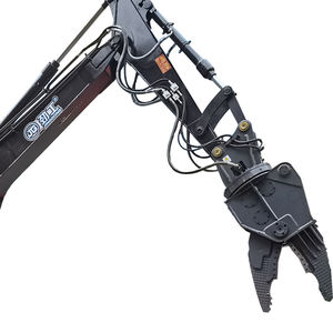 Potente trituradora hidráulica, <span class=keywords><strong>cortador</strong></span>, excavadora sobre orugas, manipulador hidráulico, trituradora hidráulica de chatarra, trituradora de coche, venta - Product Image 5