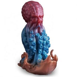 Girlspower ahtapot Dildos yeni gelenler sıvı silikon Anal Plug Alien canavar Alien Dildo prostat Anal seks oyuncakları seksi ürünler - Product Image 1