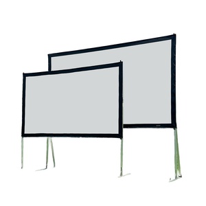 Pantalla de Proyección Portátil Plegable HaoMing de 100/120 Pulgadas, PVC, para Exteriores, con Soporte Plegable, Relación de Aspecto 16:9, Compatible con 8K/4K, para Cine en Casa - Product Image 1