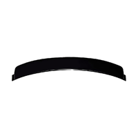 Aileron arrière en ABS noir brillant et motif carbone, adapté aux Mercedes-Benz Classe C W204 C180 C200 2008-2014