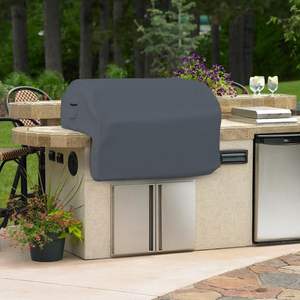 600D 맞춤형 방수 내구성 바베큐 맨홀 모든 내장 그릴 야외 바베큐 그릴 커버 - Product Image 4