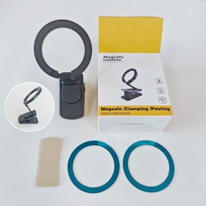 Soporte Magnético para Teléfono Móvil, Rotación de 360 Grados, Resistente al Agua, Plegable, Portátil, para Coche, <span class=keywords><strong>Hogar</strong></span> y Escritorio, Venta al Por Mayor - Product Image 6