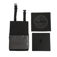 Poubelle de véhicule pliable de nouvelle conception conteneur de déchets de voyage peu encombrant pour le stockage de cabine de voiture