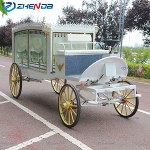 Cercueil mobile / Voiture funéraire de haute qualité / Cercueil mobile électrique blanc - Product Image 5