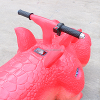 Stegosaurus Scooter personnalisé en forme de dinosaure voitures batterie animal tour pour centre commercial juste au sol tour