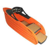 Mini bateau rapide pour le ski nautique et la course de jet-skis - Bateau de loisirs à batterie lithium
