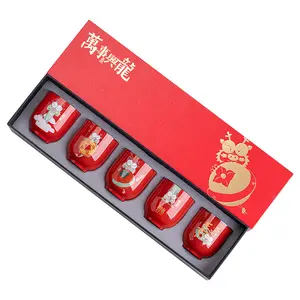 Everything Xinglong Festive Ceramic Personal Master Cup Tea Cup Tea Bowl Water Cup Gift Box Gift Set Teacup Set