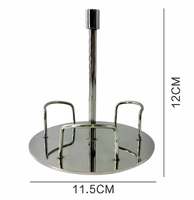 Support à confitures, support à pots de confiture, support de service pour table d'hôtel, support à pots d'épices en acier inoxydable, présentoir de table pour le thé de l'après-midi