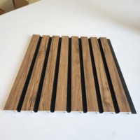 Panneau mural en PVC PS imperméable personnalisé Panneau de revêtement en polystyrène en bois pour décoration intérieure Prix d'usine d'un an Panneau de bureau