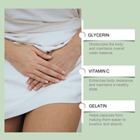 Capsules nutritionnelles antioxydantes OEM pour la santé de la prostate, confort de la vessie, soins quotidiens pour hommes adultes