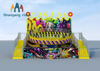 Attraction mobile Tagada à assembler rapidement pour les carnavals et les parcs d'attractions