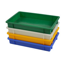 Conteneurs en plastique de qualité alimentaire, boîtes de rangement, bacs empilables, recyclables, étanches, couleur personnalisée pour la cuisine commerciale, la restauration