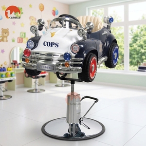 Chaise de Barbier <span class=keywords><strong>Électrique</strong></span> Simple pour Enfants, Modèle Voiture de Dessin Animé, pour Salon de Coiffure et Coiffure Enfant - Product Image 1