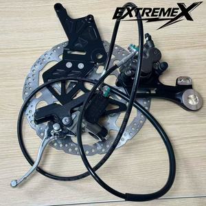Ensemble d'étrier <span class=keywords><strong>de</strong></span> <span class=keywords><strong>frein</strong></span> arrière pour vélo électrique <span class=keywords><strong>de</strong></span> motocross SURRON Lightbee Ultrabee à double piston noir - Remplacement pour Quadzilla - Product Image 2