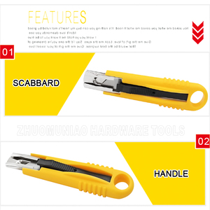 Cuchillo <span class=keywords><strong>de</strong></span> <span class=keywords><strong>Seguridad</strong></span> Industrial Autorretráctil con Hoja SK5, Mango <span class=keywords><strong>de</strong></span> Plástico, Soporte OEM y Muestra Gratuita, Nuevo 2025 - Product Image 5
