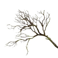 Branches d'arbre artificielles en corail, décorations d'allée de mariage, ornements d'arbres secs, accessoires de photographie, intérieur/extérieur
