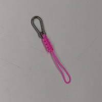 Outdoor Camping Rope Gewebtes Produkt Lanyard Anti-Lost Ring Kreatives geflochtenes Regenschirm seil