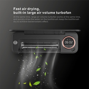 Hot Sell Toothbrush Sterilizer Case <b>Wall</b>-mounted UVC Disinfection Toothbrush Box Holder for Home Use - Product Image 5