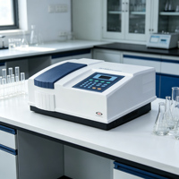 Spectrophotomètre UV/Vis à double faisceau séparé 190-1100 nm, support automatique à 8 cellules, équipement de laboratoire de haute précision