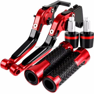 Accessoires de moto <span class=keywords><strong>MT</strong></span>-<span class=keywords><strong>09</strong></span> CNC leviers de frein et d'embrayage poignées de guidon pour Yamaha MT09 <span class=keywords><strong>MT</strong></span> <span class=keywords><strong>09</strong></span> 2014-2018 <span class=keywords><strong>2017</strong></span> 2016 2015 - Product Image 3