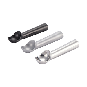 Hot bán OEM <span class=keywords><strong>2</strong></span> oz Ergonomic kim loại hợp kim nhôm <span class=keywords><strong>Ice</strong></span> Cream <span class=keywords><strong>Scoop</strong></span> với lớp phủ điện <span class=keywords><strong>Ice</strong></span> Cream Spoon <span class=keywords><strong>Scoop</strong></span> Set - Product Image 5