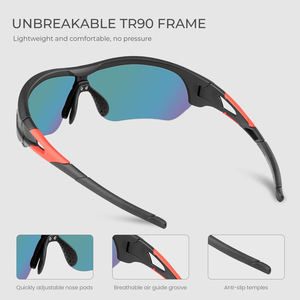 スポーツサングラススポーツ保護眼鏡<span class=keywords><strong>UV400</strong></span>スポーツサングラス釣りランニングサングラス - Product Image 4