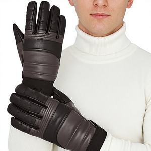 Guantes de Motocicleta Personalizados con Puño Largo, Guantes Profesionales de Carreras, Transpirables, de Secado Rápido, con Protección de Armadura Rígida, Venta al Por Mayor - Product Image 1