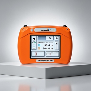 SEWERIN SeCorrPhon AC200 - Instrumento de Escucha con Micrófono de Suelo y Correlador Combinado para Localización de Fugas de Agua Subterránea - Product Image 1