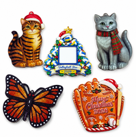 Fabricant d'ornements de Noël en acrylique, pendentif personnalisé pour arbre de Noël, cadre photo décoratif, service OEM
