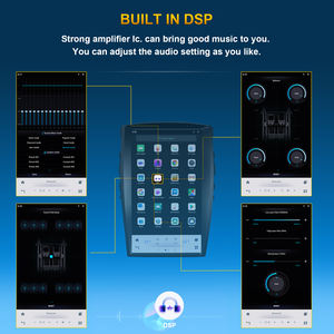 Autoradio Android 17 pouces, système multimédia de voiture avec navigation GPS et écran CarPlay pour Pajero 2006- - Product Image 5